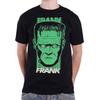 Frankenstein T Shirt Frank Logo New Official Mens Black