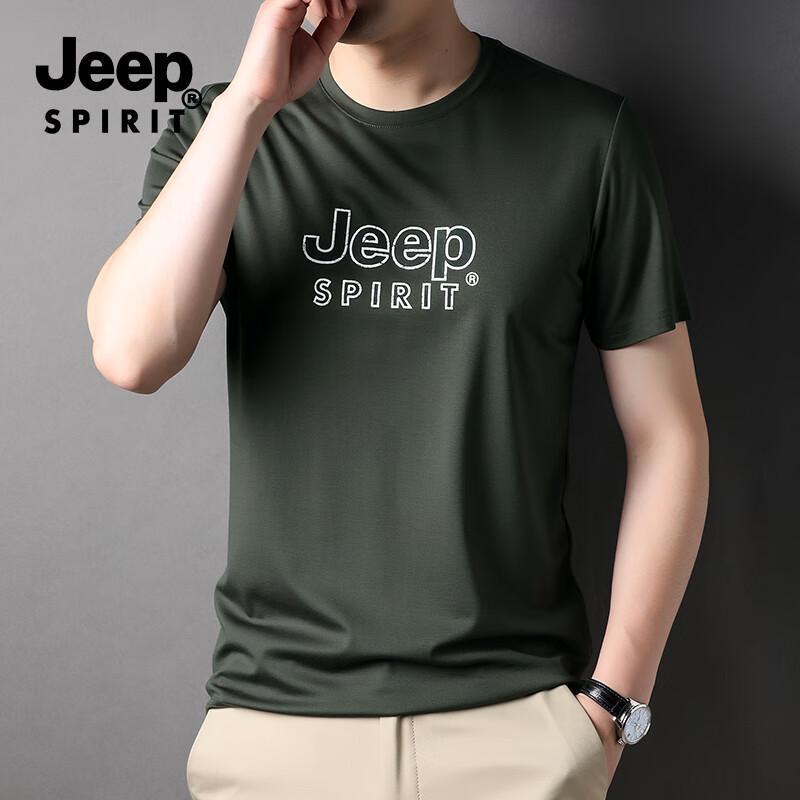 

JEEP SPIRIT Men s Casual Short Sleeve T-Shirt L