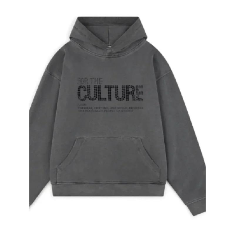 Felpa con cappuccio Y2K Retro Stampa Lettere a Mattoni Stile Streetwear Americano Personalità Primavera e Autunno Felpa Retro da Uomo