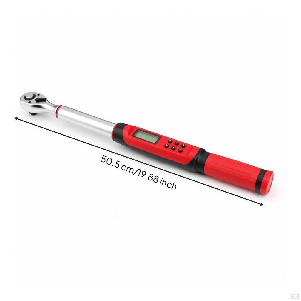 Digital Tightening Measure Wrench Ratcheting Ratchet with Display Handheld