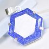Natural Purple Tanzanite Fancy 70 Ct 925 CERTIFIED Sterling Silver Pendant Gems MY.PD-158-NS