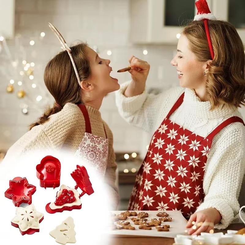 Autumn Mold Hand Pie Molds Party  Dough Mold Heavy Duty Dessert Chocolate Cake Bread Halloween Festival Food Baking