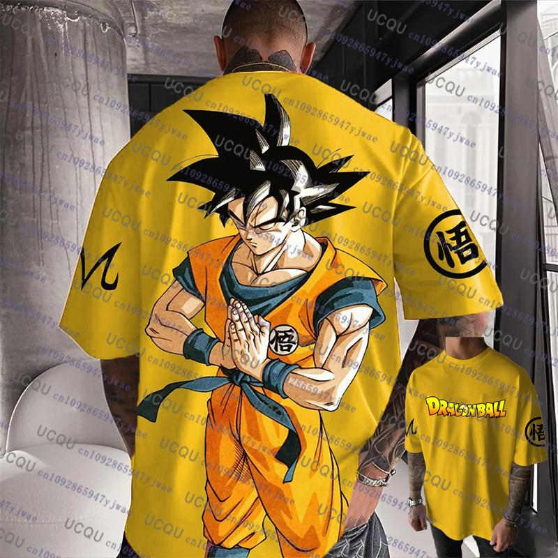 2026Japanese Anime Football Jersey Dragon Ball Men/Women Oversize Tshirt Summer Quick Dry Sport Breathable Unisex Cosplay Tshirt XXS