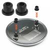 2-20pcs Hood Logo Sealing Cover Hole Plug Grommet Holder Clip for BMW 37Series E32 E34 E36 E38 E39 E46 E53 E60 E65 E66 E90 M3 M5