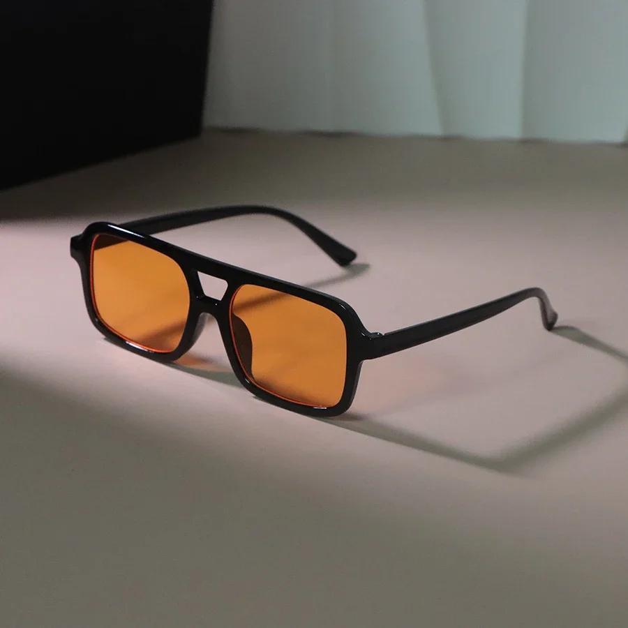 Vintage Rectangle Sun Glasses For Ladies For Gents Designer Casual Sun Glasses Female Male Outdoors Classic Mirror Shades Oculos De Sol