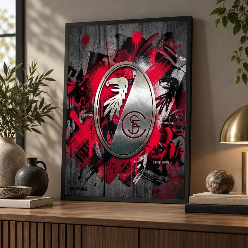SC Freiburg FC Diamond Painting Kit 5D Full Drill DIY Diamond Mosaic Wall Art Home Decor