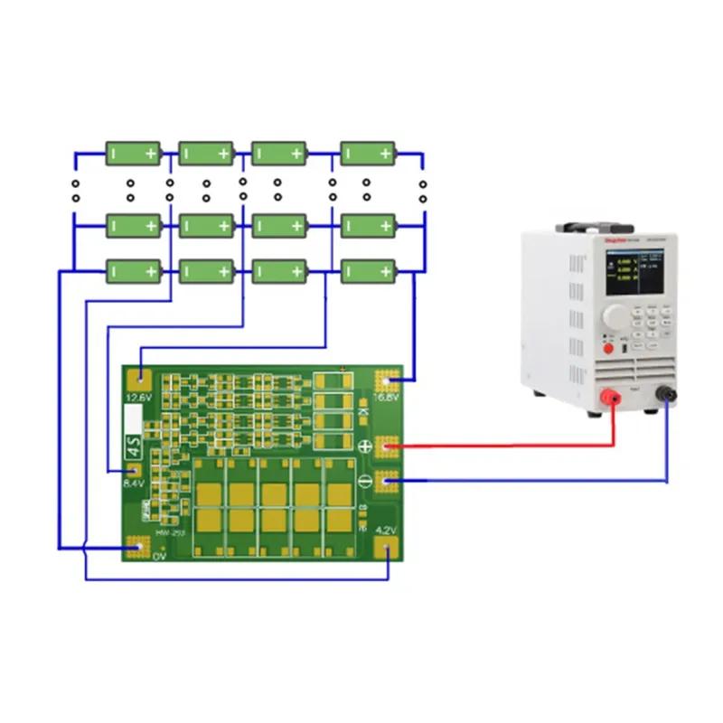 Board Module 3S/4S 5A 10A 20A 25A 40A 60A Lithium Ion Battery Charger Protection Board 18650 BMS for Drill Motor