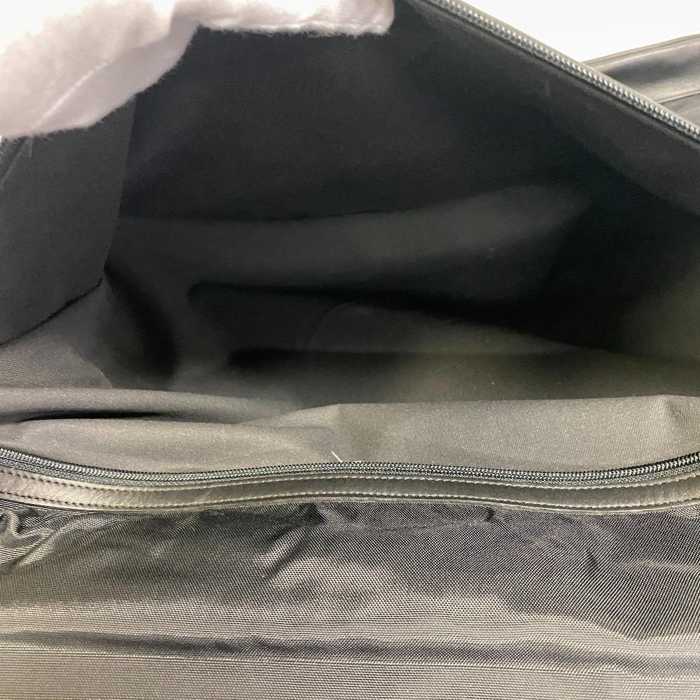 Coach Stary pokrowiec na garnitur, pokrowiec na walizkę podróżną 2-kierunkowy, skórzany, inne modne towary, czarna skóra, męski, używany