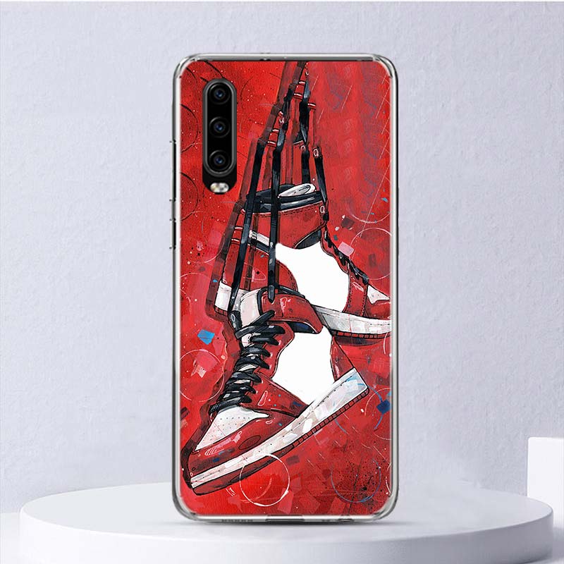 

Трендовые брендовые кроссовки, мягкий чехол для Huawei P30 Lite P40 P20 P10 P50 Pro, чехол для телефона mate 20 30 40 10 P30Lite Shell Funda Coq Huawei Mate 20 Pro