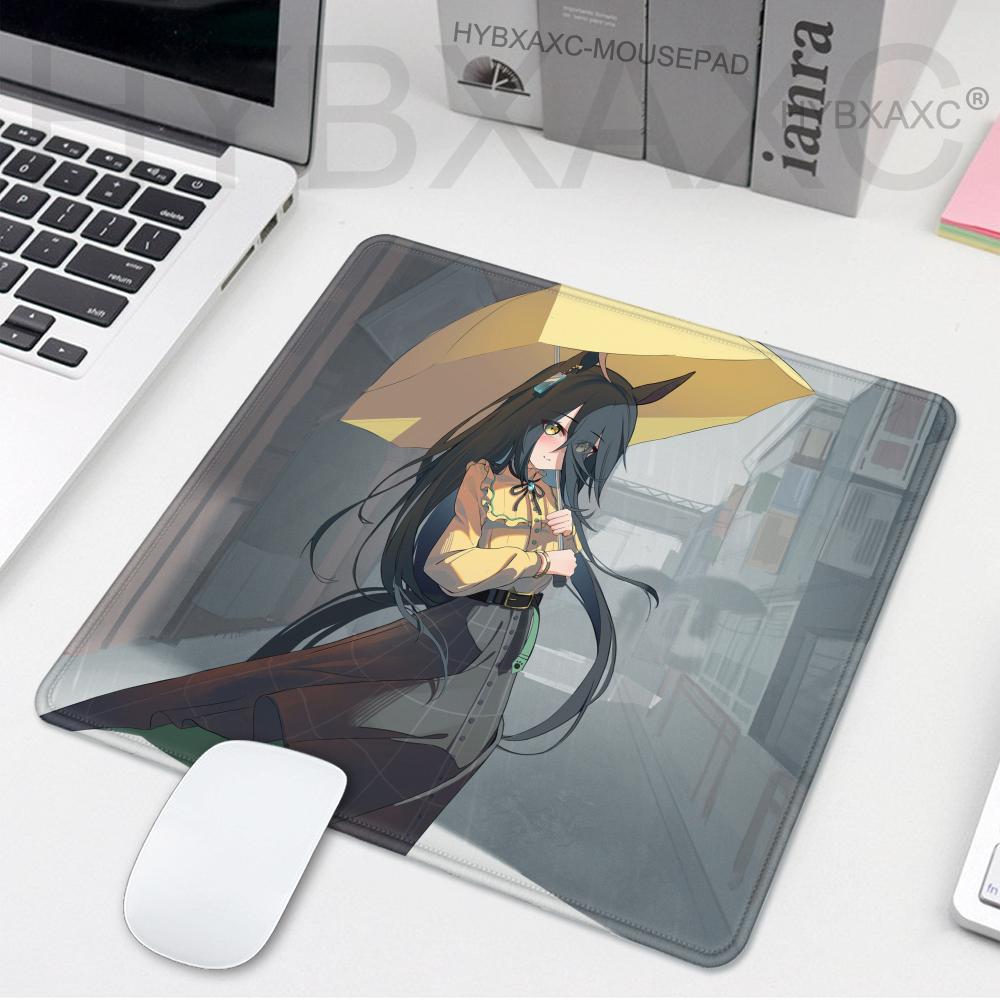 Manhattan Cafe Uma Musume Pretty Derby Small Mouse Pad Desk Pad Desktop Computer Keyboard Wireless Boy Girl Gift for Play games