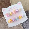 Handmade Cute Star & Kids Cartoon Nail Art Stickers In Playful Colors