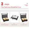 Household Mini Steak Machine Hamburger Fried Egg Electric Sandwich Maker Non Stick Surface Grill Toaster
