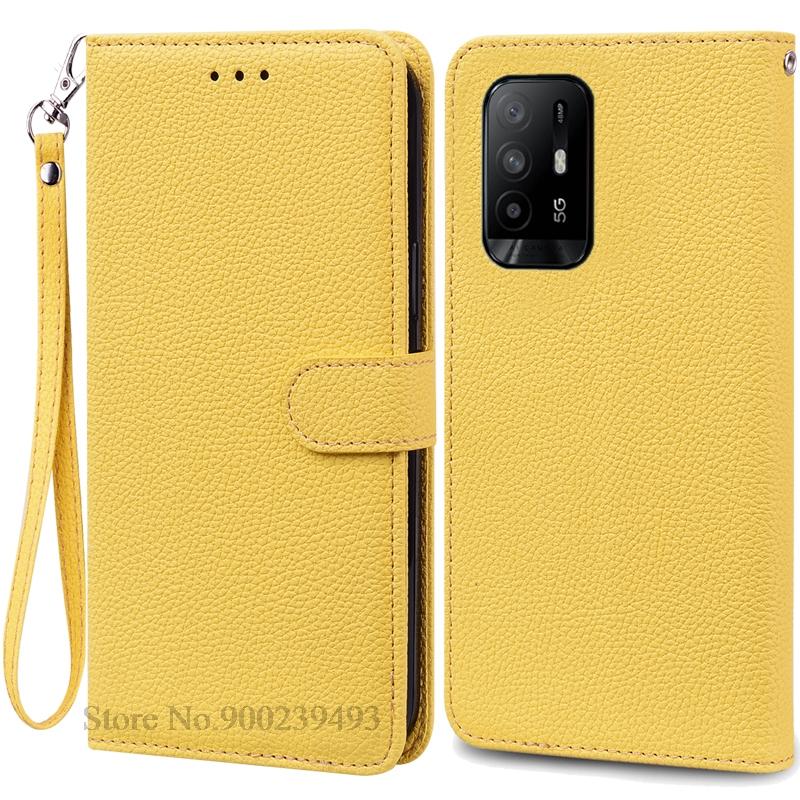 Für OPPO A94 5G Hülle Brieftasche Leder Klapphülle Für OPPO A94 Hülle Weiche Silikonhülle Für OPPO A 94 4G 5G Handyhülle Coque Fundas