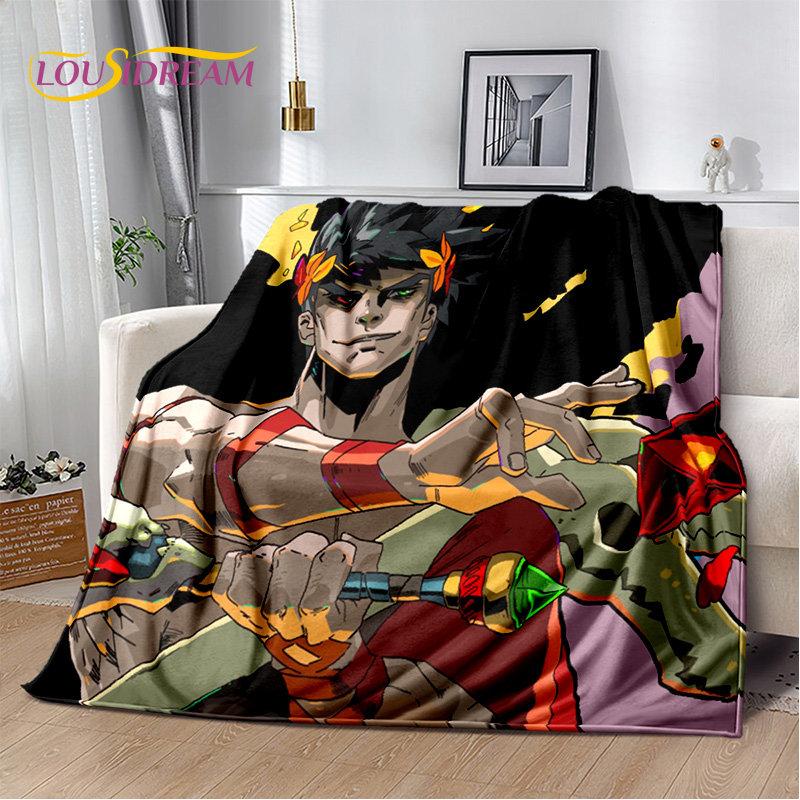 Hades Zagreus Game Gamer  Soft Plush Blanket,Flannel Blanket Throw Blanket for Living Room Bedroom Bed Sofa Picnic Cover  Kids