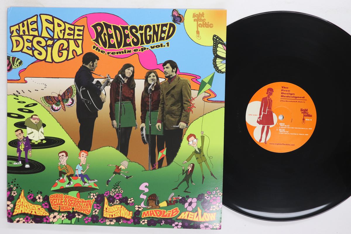 

12inch Record FREE DESIGN Redesigned The Remix E.P. Vol.1 LITA12003 Light In The At 2004 US Rock Used