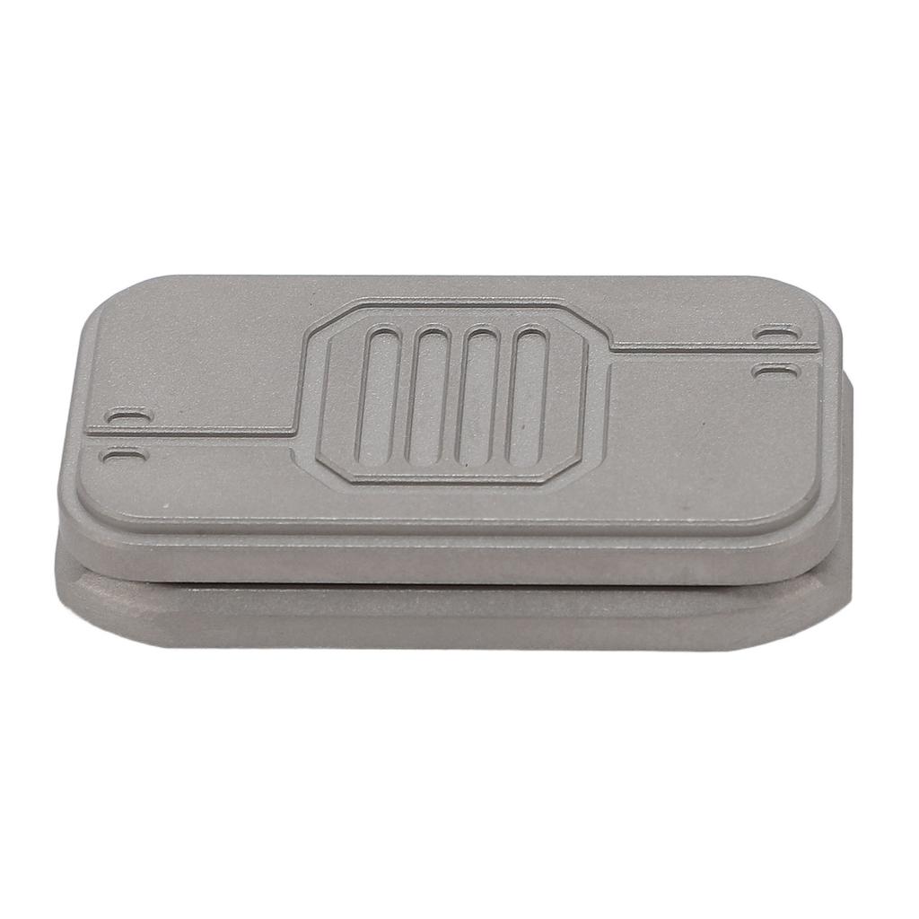 Metal Haptic Push Slider Stainless Steel Enhancing Attention Portable Push Card Slider Toy
