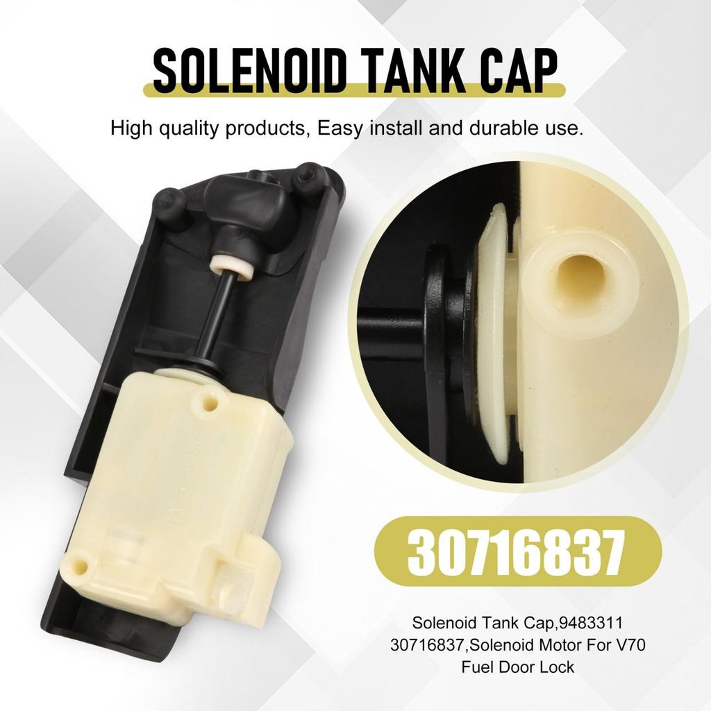 New Fuel Filler Door Lock #30612856 For Volvo S80 V70 S60 XC70 XC90