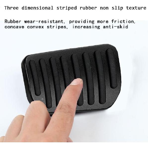 Tesla Model Y Accessories Anti-Slip Auto No Drilling Foot Pedal Brake and Gas Pedal Pad Fit for Tesla Model 3 Model Y 2017-2021 Accelerator Pedal