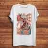 Ukiyoe Ice Cream and Teapot Funny Vintage Ukiyo Tshirt UnisexWhite Casual Short Sleeve T ShirtUnisex Streetwear Tee Breathable