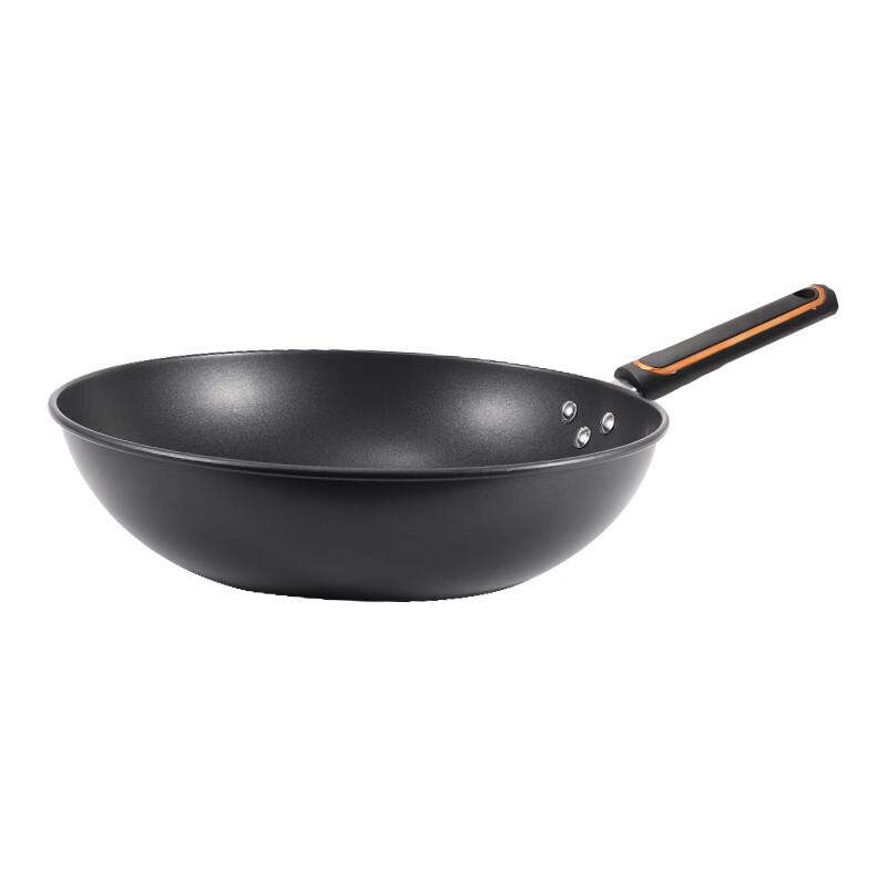 Kangbachen 32cm Five Blessings Non-stick Wok with Lid
