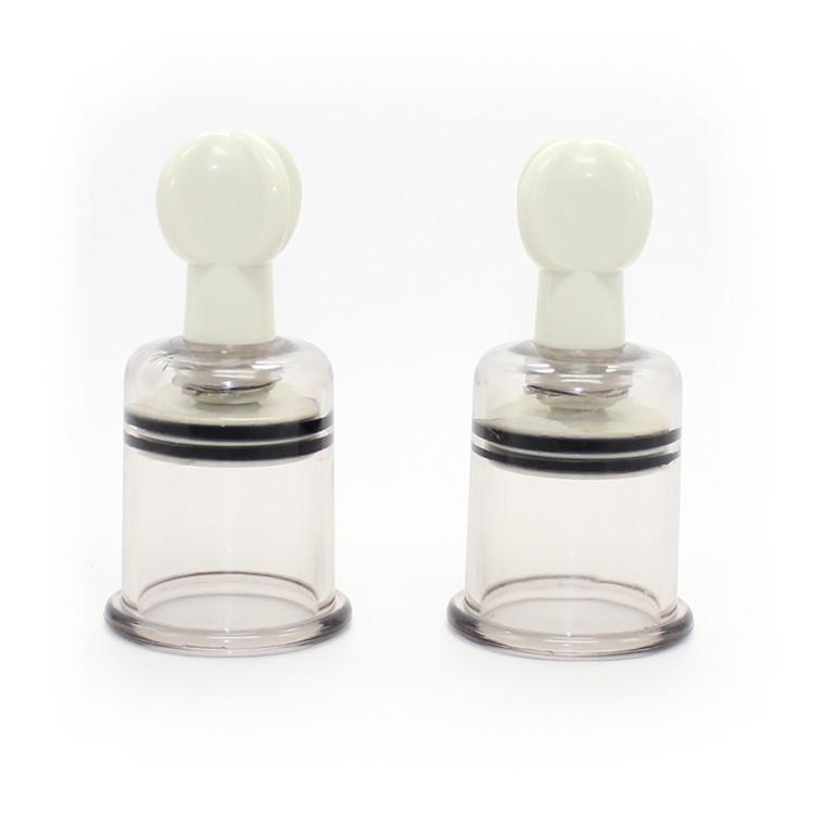 Plastic Nipple Sucker Enlarger Breast Rotating Vacuum Pump Clitoris Massager Stimulator Nipple Clamps  Adult Sex Toys Women