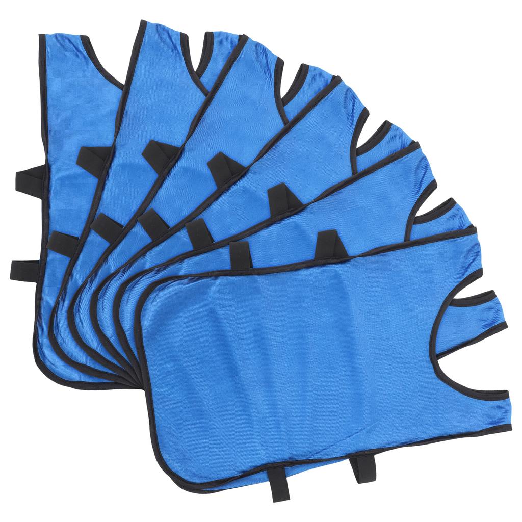6 Pièces Gilet d'Entraînement Football Enfants Équipement d'Entraînement Pinnies Sports Jeunesse Basketball