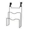 Pot Lid Holder Wall Mount Drainage Design Stylish Sturdy  Multifunctional Pot Lid Rack for Ki