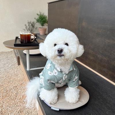 Winter Jumpsuit Dog Warm Jacket Dog Clothes Puppy Print Dog Coat Chihuahua French Bulldog Bichon Four Legs Pet Clothing Apparels