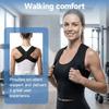 Back Posture Corrector Brace, Adjustable Clavicle Spine Belt for Upper Back Shoulder, Lumbar Posture Correction Body Shaper