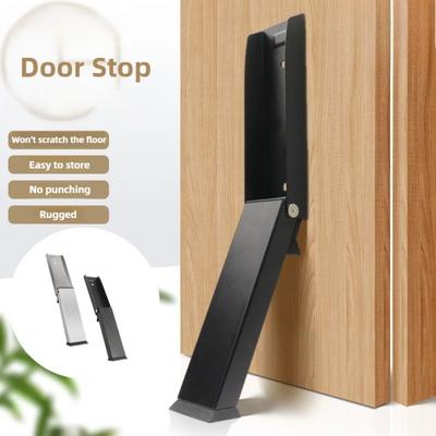 Stainless Steel Door Stopper Metal Gate Blocker Windproof Gate Blocker New Anti-collision Door Gap Blocker Sturdy