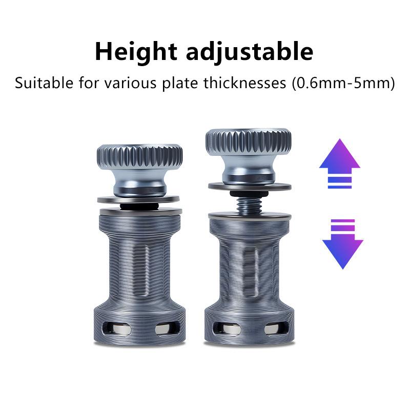 Universal Pcb Holder Fixture Welding Soldering Platform With Magnetic Pins Rubber Feet For Circuit Board Assembly Repair Board