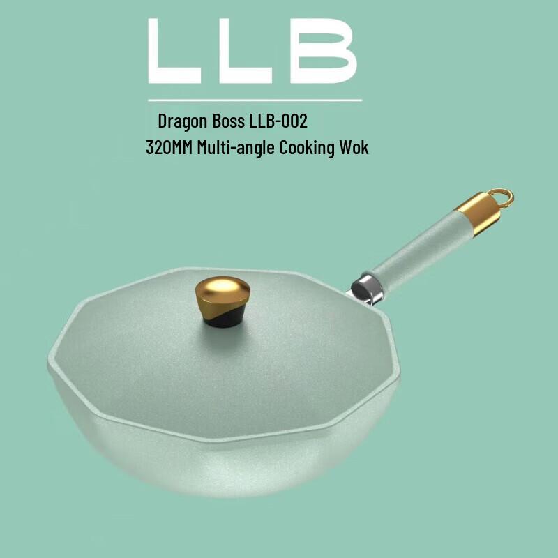 NORTON 32cm Multi-Angle Stainless Steel Wok