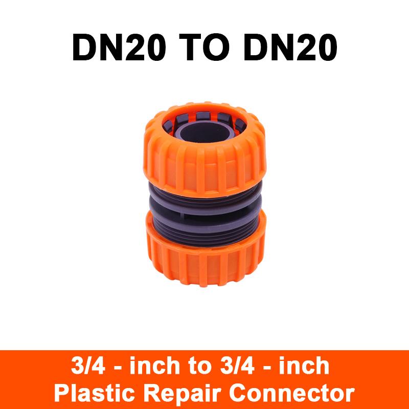 

1pc 3/4 to 1 PVC Hose Repair Connector Kit, Car Wash Pipe Coupler with Leak-Proof Seal for Garden Hose Quick Connect