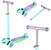 Three-wheeled Scooter NILS FUN HLB1310 LED Purple