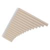 Pan Flute C Key with Cardboard Carrying Bag for Children Adults Beginners Teaching Staff Beige 16