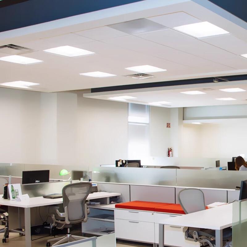 LED Integrated Ceiling Panel Light Cool White, Ultra-bright, Non-yellowing