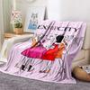 1 Manta de Franela con Estampado de Alienígena y Tierra, Alta calidad Cómoda para Todas las Estaciones, Decoración del Hogar, Calidez y Comodidad, Perfecta para Regalos de Navidad