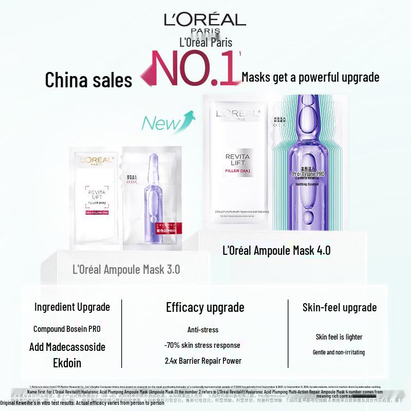 

L Oréal Revitalift Ampoule Mask 4.0