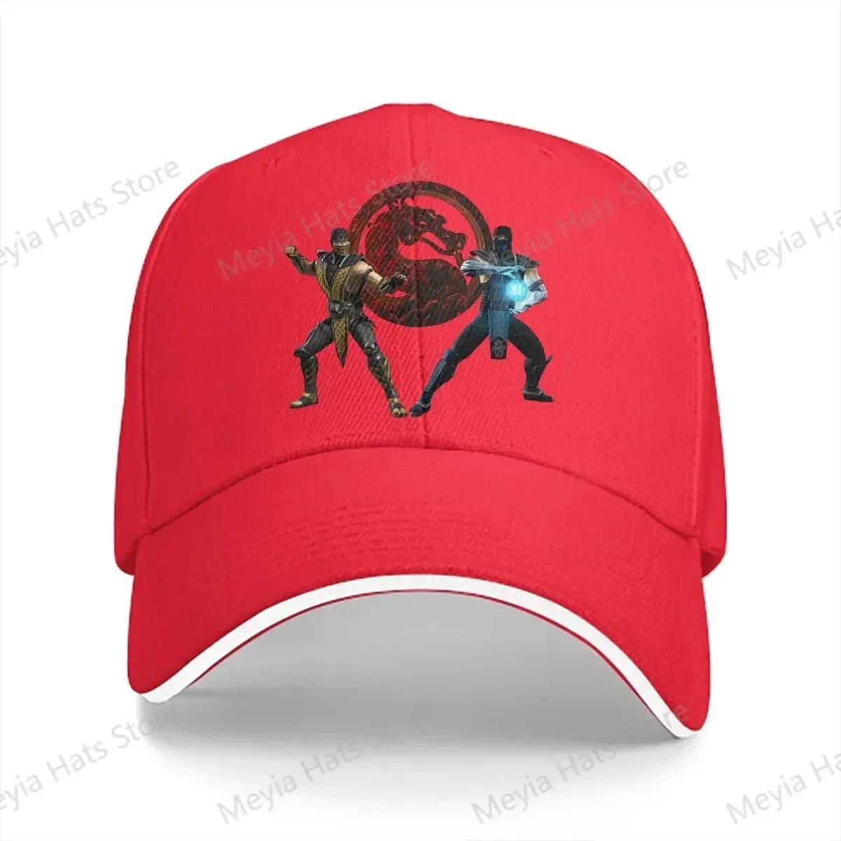 

Legends Classic Unisex Baseball Caps Peaked Cap Sun Shade Cycling Hat Mortal Kombat One Size
