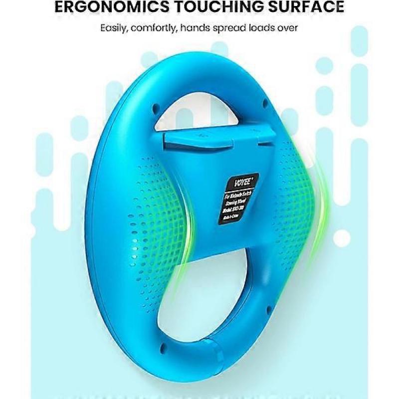 Steering Wheel Game for Nintendo Switch, Family Use Accessories Compatible with Switch JoyCon Controllers