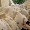 Floral Style Duvet Cover Soft Quilt Cover Single/Double/Queen Size Comforter Covers Girls Room Bedding (Pillowcase Need Order)