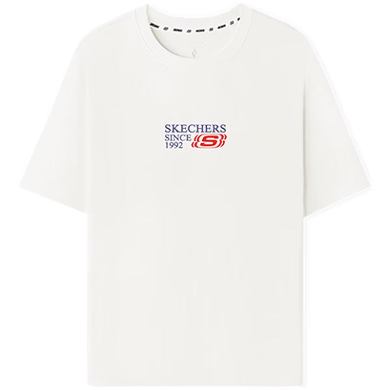 Skechers Men s Short Sleeve Round Neck Cotton T-Shirt L225M219 L