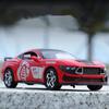 1/32 Mustang Shelby GT500 Alloy Sports Car Model Diecast Metal Toy Racing Car Vehicle Model Simulation Sound and Light Kids Gift