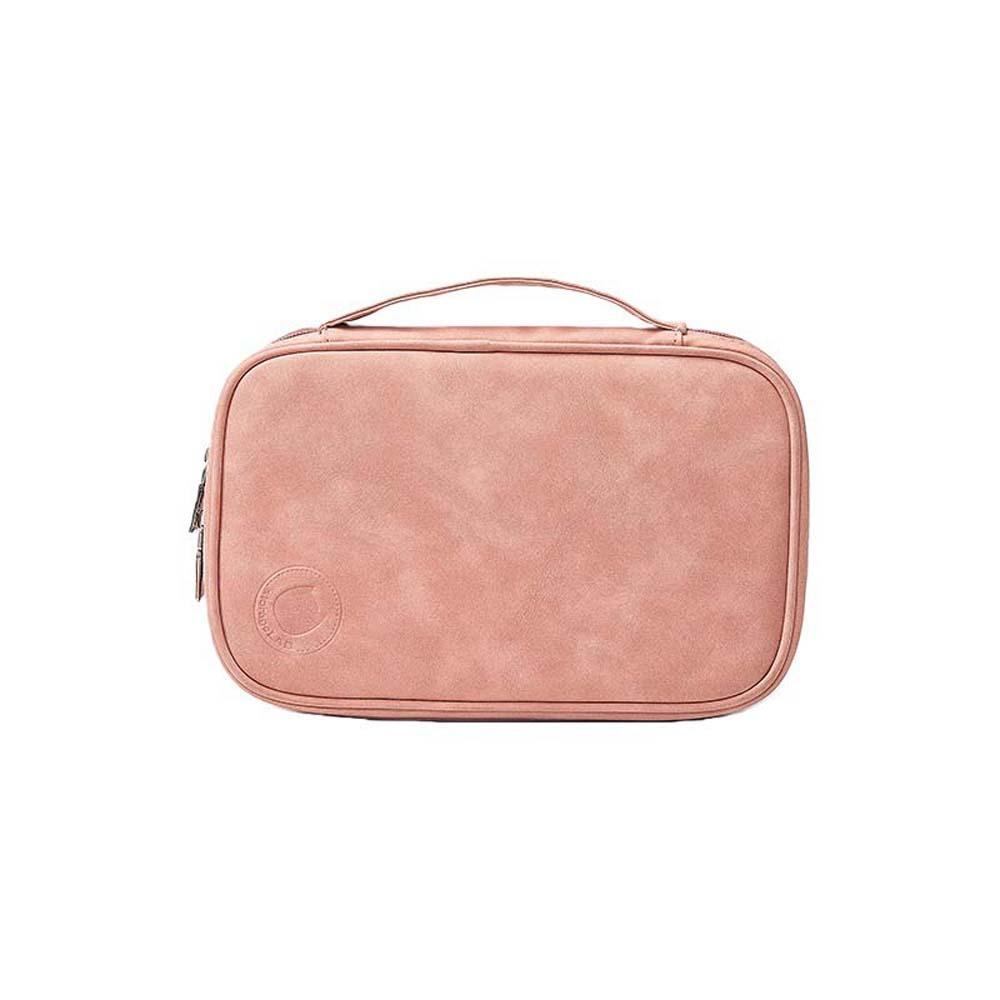 PU Leather Jewelry Storage Bag Multi-functional Jewelry Carrying Case  Travel Use