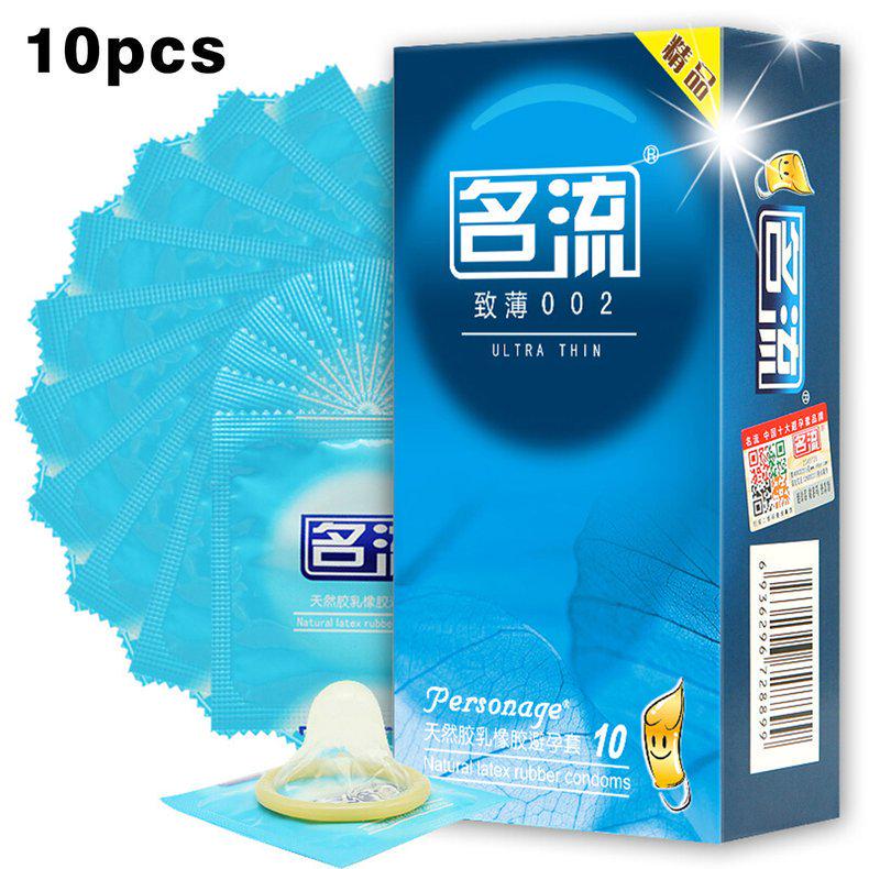 10pcs Natural Latex Condoms For Adult Ultra Thin Penis Sleeve Real Feel Condom