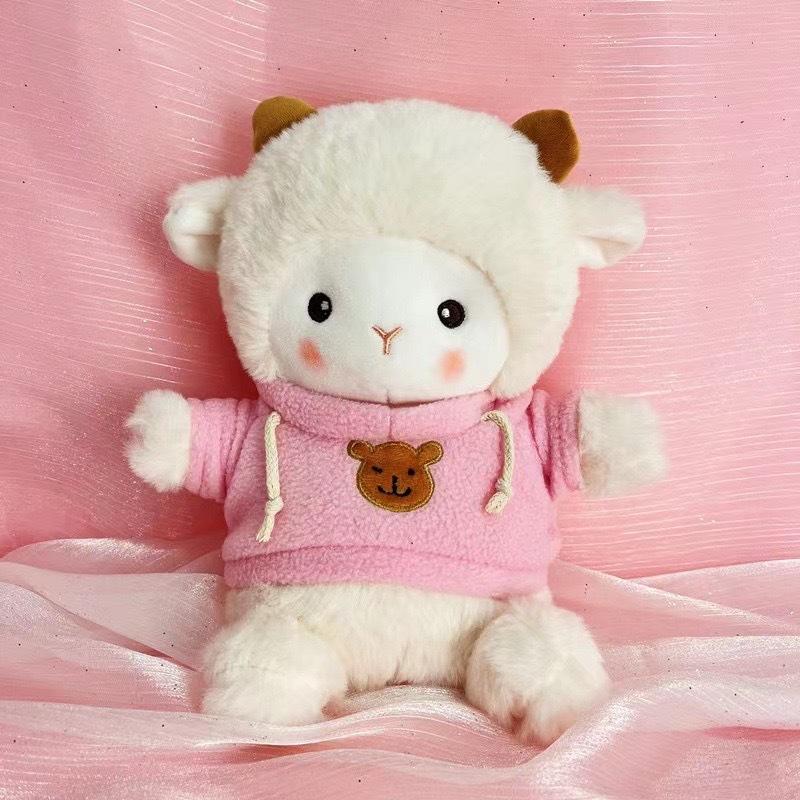 Poker Sheep Doll Little Aries Plush Toy Cute Little Sheep Doll Girl Comforting Doll