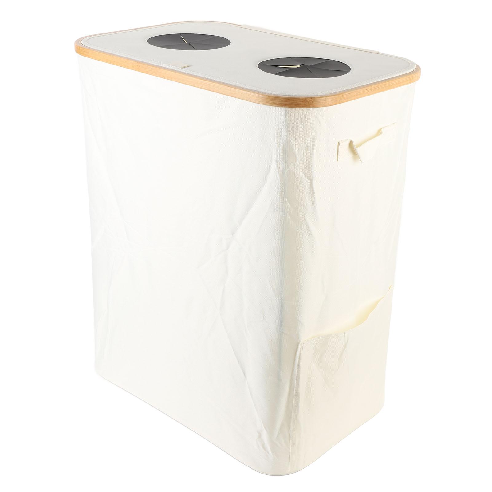 

Контейнер для хранения вторсырья, многоразовый двойной внутренний мешок, складной контейнер для сбора вторсырья бежевый