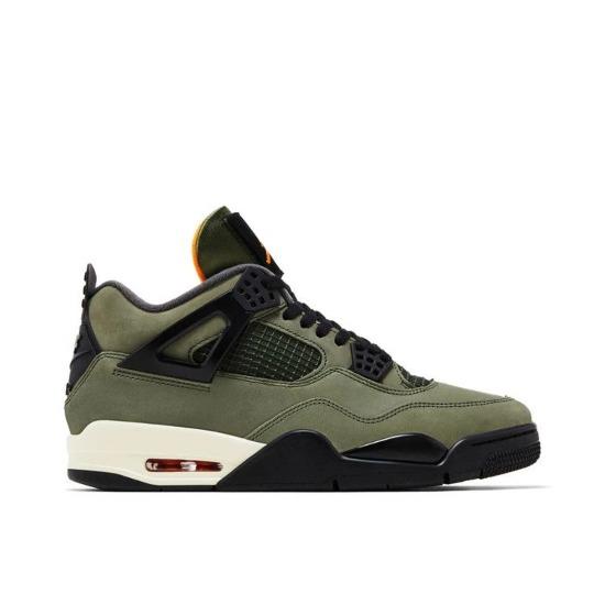 UNDEFEATED x Jordan Air Jordan 4 Retro Air LOGO Πράσινο/Μαύρο IB1519-200