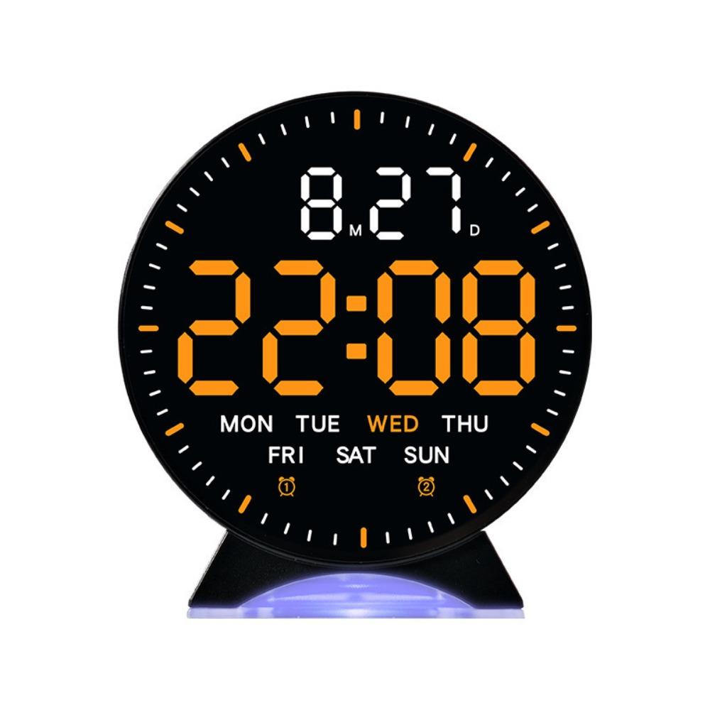 Date Week Electronic Clock High-definition Digital Desk Clock Table Clock  Home Office