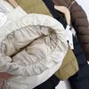 Nuovo piumino leggero bianco per bambini, fodera in piuma d'oca, artefatto per uniforme scolastica, gilet imbottito senza colletto per ragazze